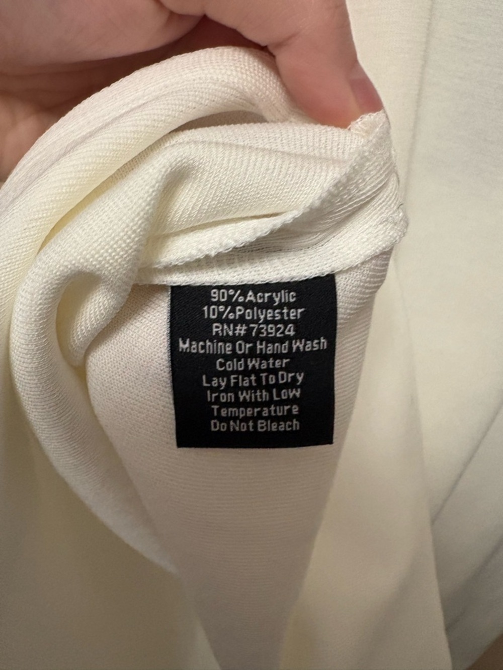 Misook Scoop Neck Tank White Size XL Petite NWT New - Picture 10 of 10